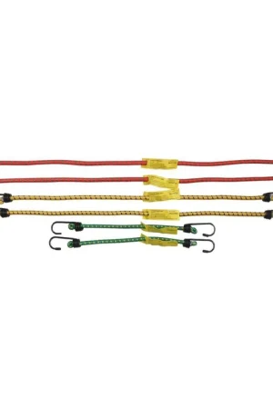 Lot de 6 sandows avec crochets de 30 60 et 80cm Ø8 et 10mm Achetez Aujourd'hui