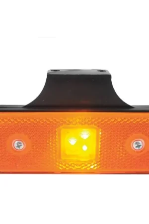 Achat Immédiat Feu de position LED 12/24V orange languette coudée
