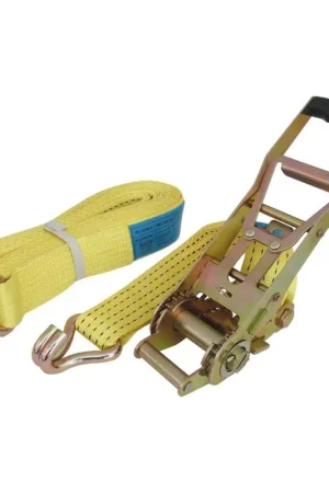 Sangle d´arrimage 5T cliquet inversé 12m crochet doigts soudés Commande En Gros