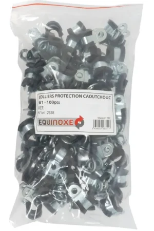 Authentique Collier acier zingué 12mm et Ø18mm - en lot de 100 pcs