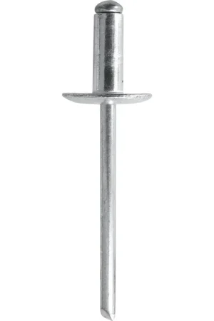 Achat Immédiat Rivet alu/acier en lot tête large de 25 pcs
