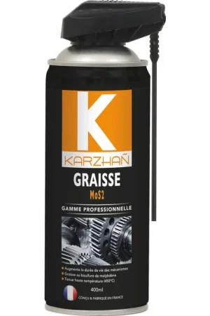 Graisse lubrifiant MOS2 et graisse lithium 400 ml KARZHAÑ Bon Plan