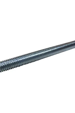 Acheter En Ligne Tige filetée en 1000mm class 4.6 zingué blanc ØM12