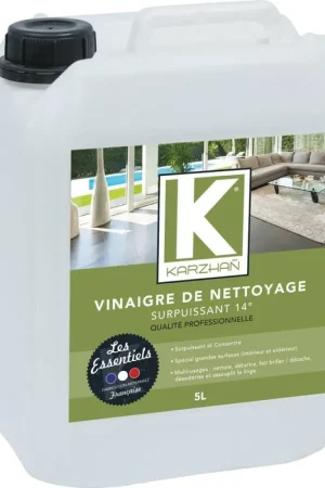 Vinaigre de nettoyage surpuissant 14° bidon 5 litres Produit De Marque