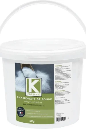 Bicarbonate de soude multi-usages seau 5Kg KARZHAN Acheter Direct