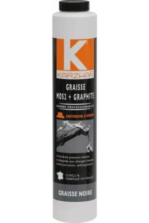 Commander Maintenant Graisse noire graphitée MOS2 cartouche à visser 400g