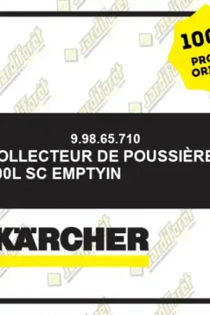 Achat Immédiat Collecteur de poussières 100l Sc emptyin Karcher 99865710