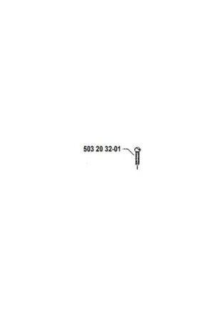 VIS CCRPANMO M5 X 28 Husqvarna - 503 20 32 01 Super Prix