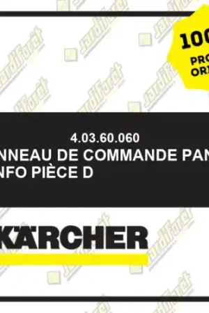 Achat Immédiat Panneau de commande panel d‘info pièce d Karcher 40360060