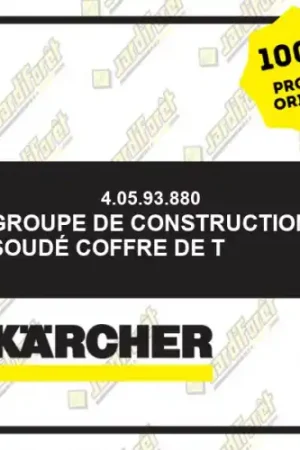 Achat Immédiat Groupe de construction soudé coffre de t Karcher 40593880
