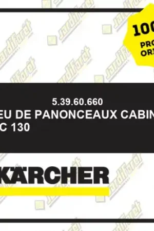 Achat Immédiat Jeu de panonceaux cabine MC 130 Karcher 53960660